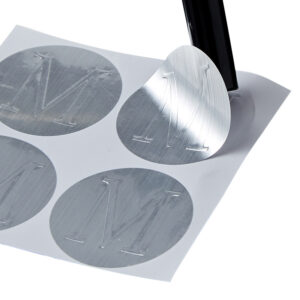 Silver & Gold Vinyl Stickers